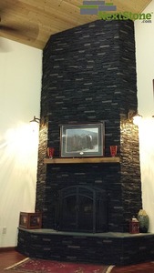 Sản Phẩm Mới Vật Liệu Polyurethane Đá Nhân Tạo Cột Cho PU Trang Trí Tường Panel - Product Image 2