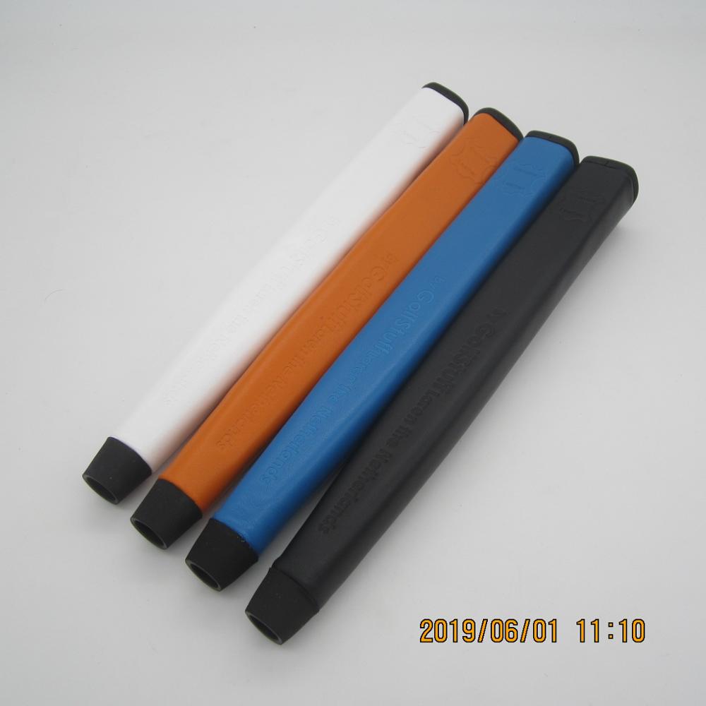 Настраиваемые захваты для клюшек для гольфа из натуральной кожи с напечатанным логотипом