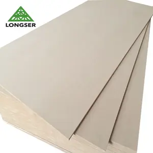 18mm rohes MDF/MDF-Holz Preise/einfaches MDF-Brett für Möbel