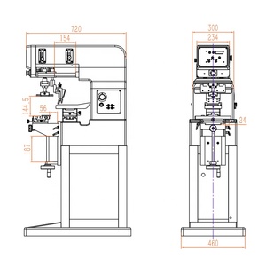 Cheaper Price <strong>Single</strong> <strong>Color</strong> <strong>Pad</strong> Printing Machine /Tampo <strong>Printer</strong> for Plastic - Product Image 5
