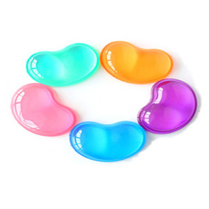 Alfombrilla <span class=keywords><strong>de</strong></span> ratón líquida única transparente en forma <span class=keywords><strong>de</strong></span> corazón flotadores reposamuñecas - Product Image 1