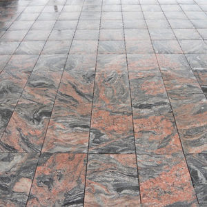 Sh Steen Goedkope Prijsoprit Stoepranden Veelkleurige Parkeerrand Rode Granieten Straatsteen - Product Image 4