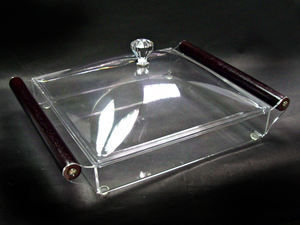 New Products <b>Black</b> Metal Wire Serving Snack <b>Tray</b> - Product Image 3