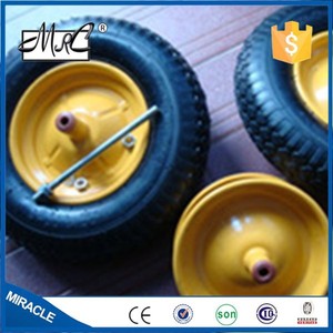 Ruota in Gomma per Carretto Piccolo MRC CINA, Ruota per Go-Kart, Ruota per Carriola 14x3.50-8 - Product Image 6
