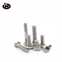 Jinghong Shock price Fine Thread M4 Large Head Carriage Bolt Step Bolts