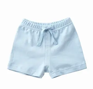 Produttore all'ingrosso di cotone morbido Bloomer Pp pantaloni organici pianura neonate ragazzi Bottoms pantaloncini pantaloni