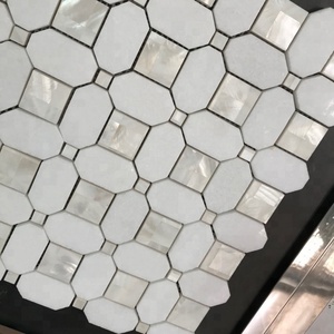 Design unico Grecia thassos <span class=keywords><strong>mosaico</strong></span> di marmo bianco con <span class=keywords><strong>mosaico</strong></span> delle coperture