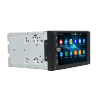 Radio para Auto Universal KLYDE KD-7099 de 7 Pulgadas con Botones, DSP Integrado, Android 10.0, Navegación, 4GB 64GB, Reproductor de CD, TV, GPS, OBD2, TPMS
