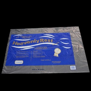 Kantong plastik datar LDPE Jumbo Bening, dengan katup, tas penyimpanan ukuran besar dengan cetakan untuk kemasan bantal - Product Image 6