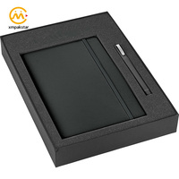 Couverture en cuir PU de qualité supérieure, impression personnalisée, pour carnet de notes A5, agenda, stylo cadeau