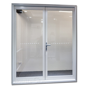 Ufficio moderno in lega di alluminio interno doppio singolo in alluminio porte in vetro con windows - Product Image 2