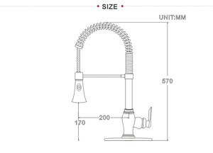 Rubinetto da <span class=keywords><strong>cucina</strong></span> moderno con Design girevole e Design moderno miscelatore per rubinetto da <span class=keywords><strong>cucina</strong></span> - Product Image 2