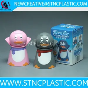 Automatischer Pinguin-Kunststoff-Zahnstocher halter