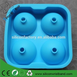 Whiskey Ice Cube Maker ballon Mold sphère Mould parti plateau brique Round Bar Silicon - Product Image 5