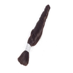 Cutícula prima brasileña virginal del pelo, 100 del pelo humano del Afro rizado/onda profunda floja del pelo a granel para <span class=keywords><strong>trenz</strong></span> - Product Image 4