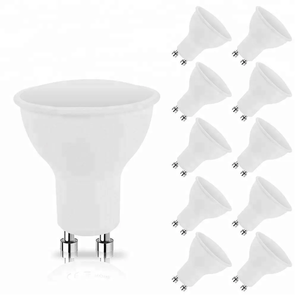 50% di sconto Dimmable 230V 5w 120 Angolo del Fascio, ha condotto la Luce del Punto di Gu10 lampadina con TUV e GS/