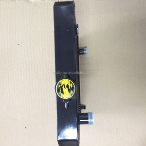 Hermoso polvo negro radiador de aluminio para Ford Capri MKI-III/es Cort MKII Kent 1.3/1.6/Essex v4 2.0 MT - Product Image 4