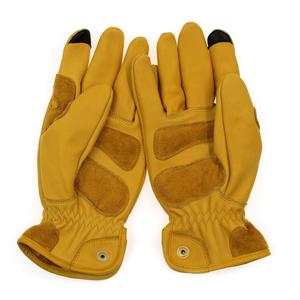 Uomini di modo di Inverno Vera Pelle di pecora Guanti di Guida - Product Image 2