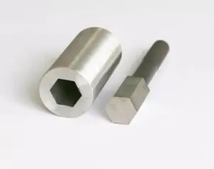 304 316 internal hexagonal stainless steel tube/ hex tube