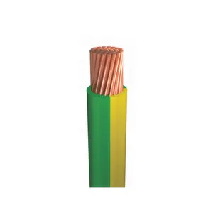 Erdung kabel des elektrischen Stroms PVCs, Kupfer, 2,5mm, 4mm, 6mm, 10mm, 16mm, 25mm