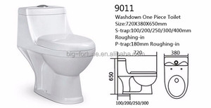 Ahorro de agua de tocador de <span class=keywords><strong>una</strong></span> pieza incorporada precio/4 pulgadas bidé - Product Image 5