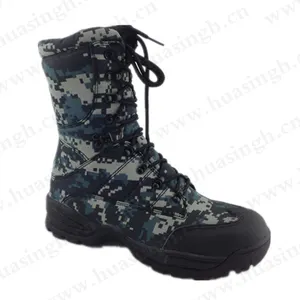 WCY, summer style hot selling protective safety camouflage canvas outdoor jungle combat tactical boots HSM170
