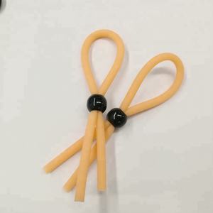 Rc Mannen Volwassen Seksspeeltjes Romantiek Stijlmaat Verstelbaar Oranje Acryl Kraal Gloeiende Milieuvriendelijke Wasbare Party Gebruik Haan Ring - Product Image 5