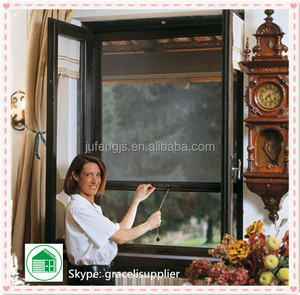 Compra a granel de posicionamiento automático arriba-abajo mosquitera para ventanas correderas de rodillos - Product Image 3