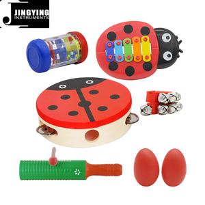 Instrument de Percussion jouet rhythm band set pour enfants, Orff instrument de <span class=keywords><strong>musique</strong></span> ensemble de huit - Product Image 1