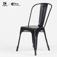 Restauration rapide en fer et métal, chaise et table de cafétéria moderne, bon marché, pour restauration rapide, événement, restaurant, cafétéria, en vente,