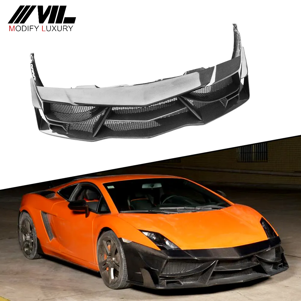 LP550 Auto Carbon Fiber Front Bumper für Lamborghini Gallardo Körper Kits