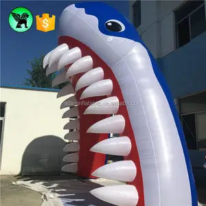 Best Selling Ocean Event Inflatable Shark Customized Giant Shark Inflatable Cartoon A2950