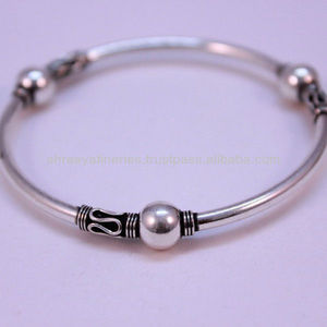 Latest Design 92.5 Silver <b>Bangle</b> <b>Bracelet</b> - Product Image 1