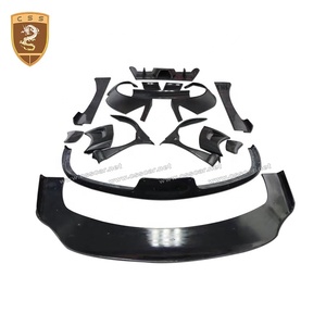 Becquet haut de gamme LB Style <span class=keywords><strong>Ferrari</strong></span> <span class=keywords><strong>F430</strong></span>, jupes latérales, Kit de corps large, lèvre avant, <span class=keywords><strong>prix</strong></span> d'usine, livraison gratuite - Product Image 5