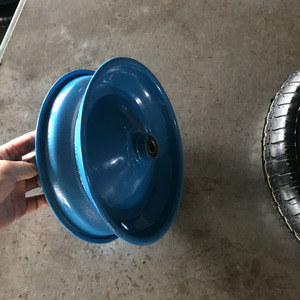 Alta qualidade <span class=keywords><strong>16</strong></span> polegadas jantes 4.00-8 roda de borracha pneumática para carrinho de mão - Product Image 4