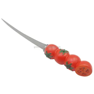 2024 из нержавеющей стали зубчатый нож для томатов нож для овощей нож для резки фруктов и сыра