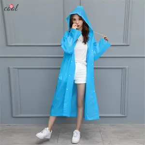 Best seller LOGO printed custom poncho womens rain coat fashion raincoat