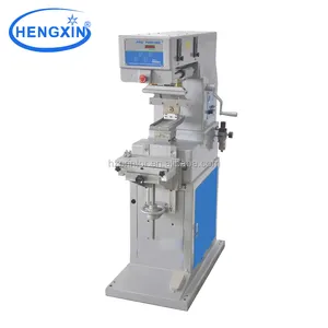 Pneumatic single color shuttle ink cup pad printing machine for drumstick