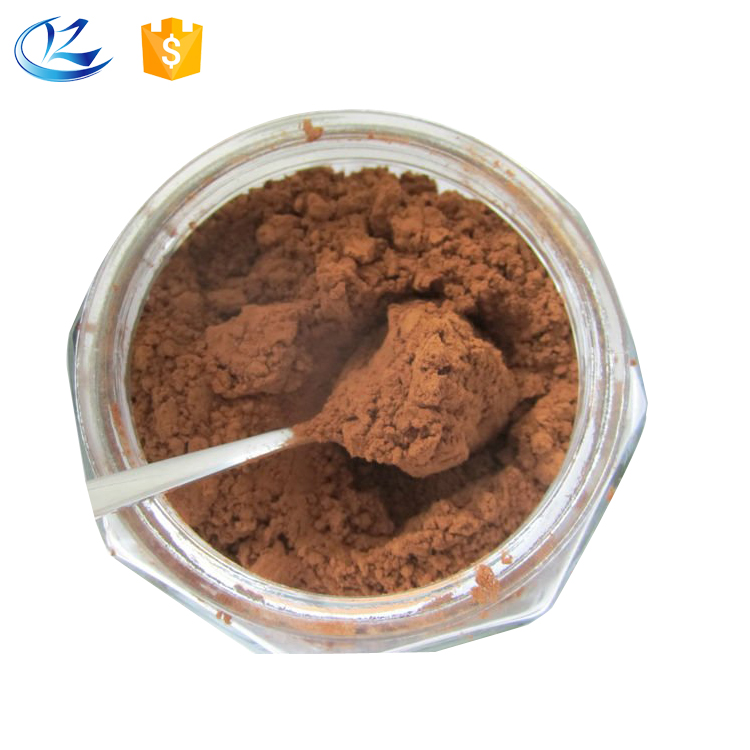 Темно-коричневый какао-порошок, жир 10-12%, упаковка 25 кг/пакет