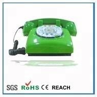 1960s classico vecchio retrò vintage con filo telefoni di rete fissa antico decorativo - Product Image 6