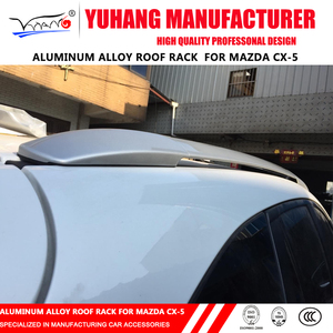 YH-C-107 Haute qualité en alliage d'aluminium toit <span class=keywords><strong>porte</strong></span>-bagages longerons latéraux du toit rails pour <span class=keywords><strong>Mazda</strong></span> CX-<span class=keywords><strong>5</strong></span> 2013-2016 base en nylon - Product Image 5
