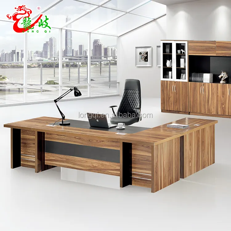 Современная офисная мебель высокого качества, большой деревянный стол для менеджера, стол руководителя