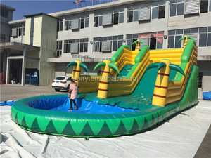 Chất Lượng Cao Thương Mại Cấp Dừa Cây Thương Mại <span class=keywords><strong>Inflatable</strong></span> Trượt Nước Cho Trẻ Em, <span class=keywords><strong>Inflatable</strong></span> Waterslide Nhà Máy - Product Image 2