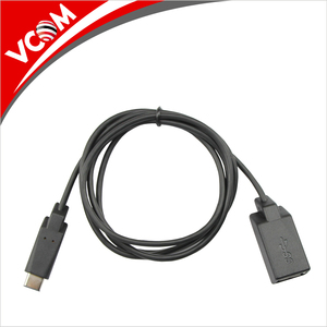 Negro de alta velocidad OTG transmisión de datos 5 5gbps tipo <span class=keywords><strong>C</strong></span> macho <span class=keywords><strong>a</strong></span> <span class=keywords><strong>USB</strong></span> 3.0 <span class=keywords><strong>hembra</strong></span> adaptador de cable - Product Image 4