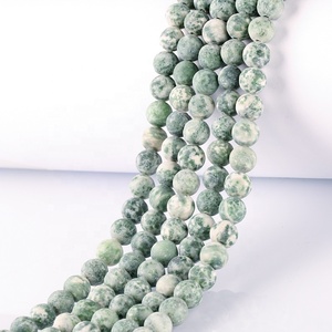<span class=keywords><strong>Turquoise</strong></span> <span class=keywords><strong>bleu</strong></span> pierre naturelle mate, perles rondes <span class=keywords><strong>turquoise</strong></span> givrées en vrac pour la fabrication de bijoux - Product Image 4