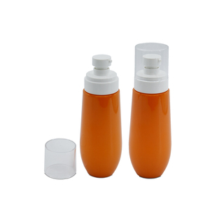 200 ml Orange PET Lotion Bouteille Conditionneur De <span class=keywords><strong>Cheveux</strong></span> Crème <span class=keywords><strong>Solaire</strong></span> Nettoyant <span class=keywords><strong>Pour</strong></span> Le Visage Emballage Bouteille - Product Image 4