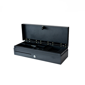 6 बिलों/8 सिक्कों के साथ उच्च गुणवत्ता वाले धातु प्लास्टिक के कैश ड्रॉअर धूमकेतु - Product Image 6