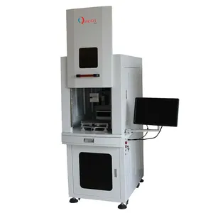 UV laser 3d printer laser engraver 3W 5W 355nm Laser Marker Printing for Nonmetal with dynamic scanner for curve and round shape