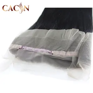 Factory product patiya hair products 360 lace closure CACIN cacin stock price transparent silk base peruvian