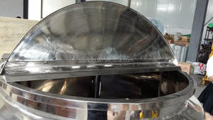 Acier inoxydable cisaillement homogénéisant émulsifiant beurre barattage Ghee dispersant dissolvant malaxeur - Product Image 2